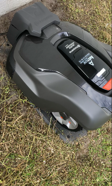 Autmow of Lake Norman Robotic Mowing Charging Station